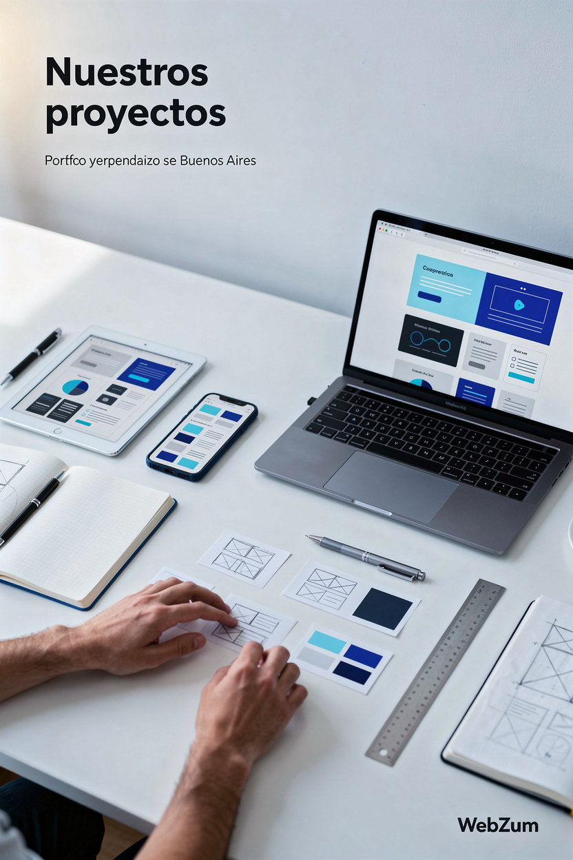 WebZum portafolio de proyectos - diseño web profesional y landing pages en Buenos Aires